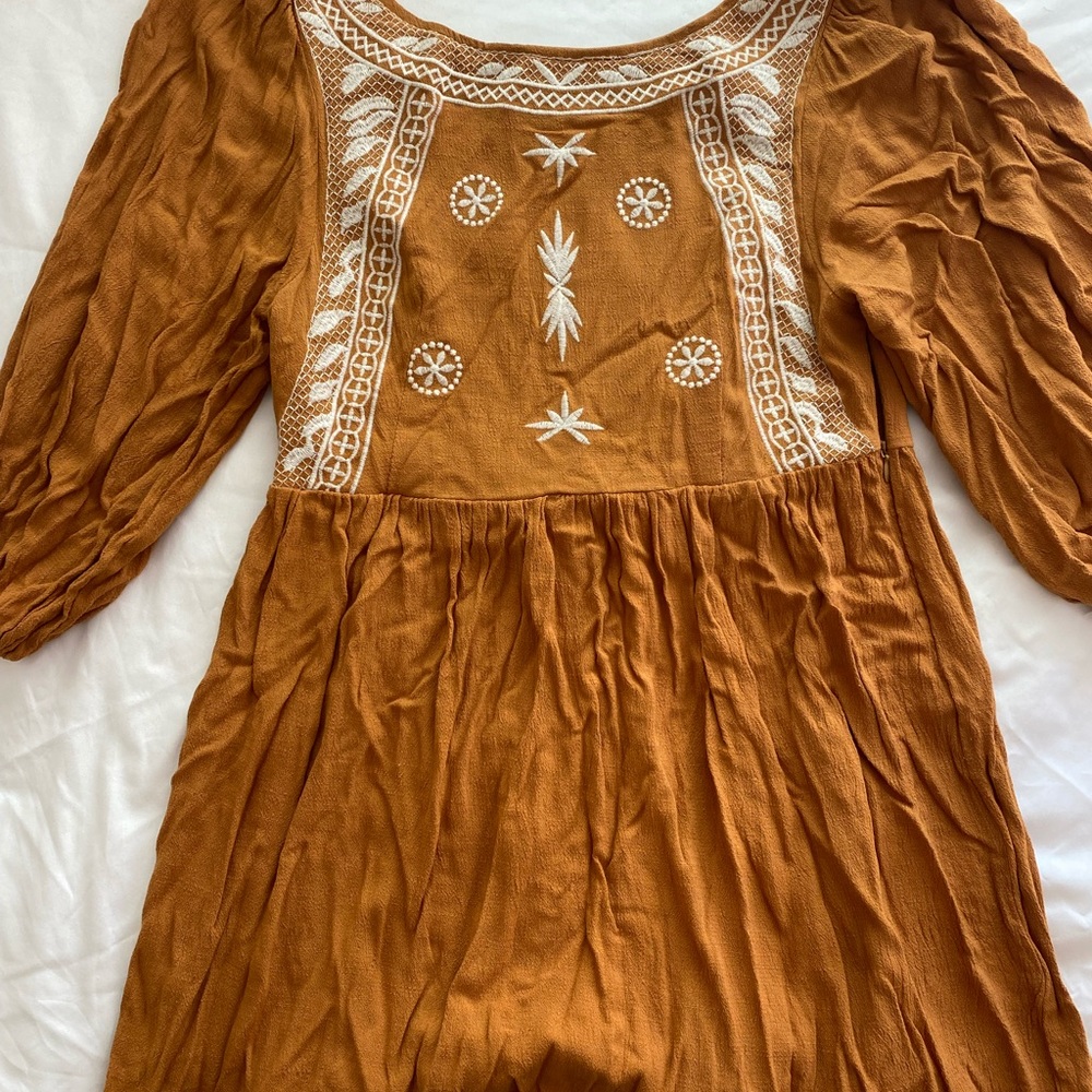 Burnt Orange Dress